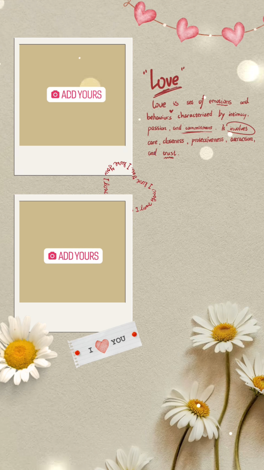 Couple Story template
