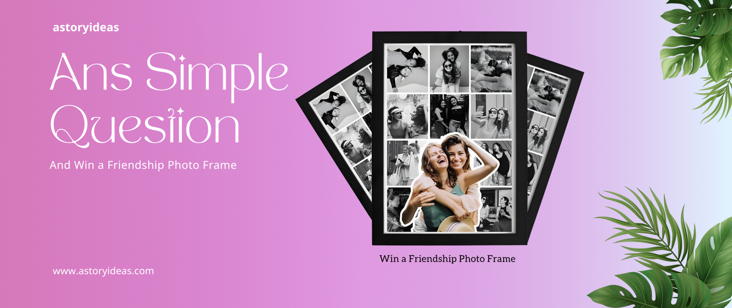 Win a Friendship Photo Frame